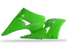 K�hlerverkleidung Tankspoiler radiator scoops passt an Kawasaki Kx 250 03-08 gr