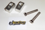 Lenkererhhung handlebar risers passt an Ktm Sx Exc 125 200 400 520 98-17 silb