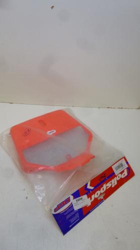 Startnummerntafel universal Nummerntafeltrger passt an Honda Cr 125 250 Crf rot