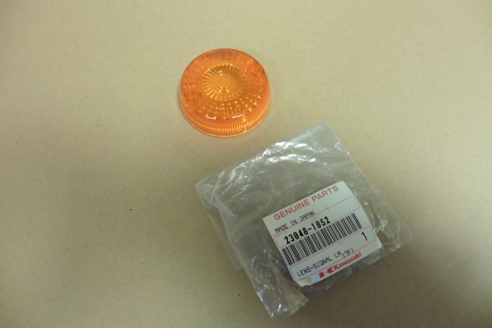 Blinkerglas Blinker turn lens signal lamp passt an Kawasaki Kmx 125 23048-1052