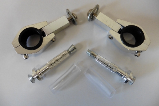 Anbausatz Befestigungssatz  28,6 mm Handprotektoren Handschtzer handguards 