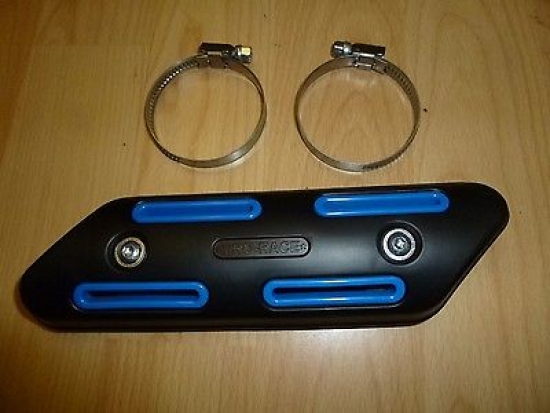 Krmmerschutz Hitzeschutz Protektor exhaust cover passt an Yamaha Yzf 250 sw-bl