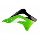 Tankverkleidung Tankspoiler radiator scoops passt an Kawasaki Kx450F 12-15 sw-gr