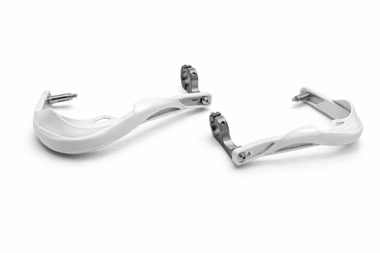 Handprotektoren Handsch�tzer Protektoren handguards Enduro Mx Supermoto wei�
