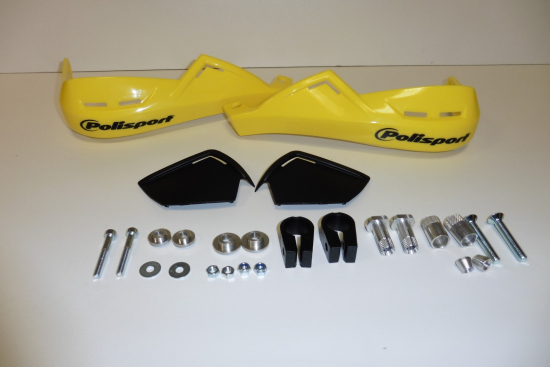Polisport Evolution Handprotektor gelb - Lager -