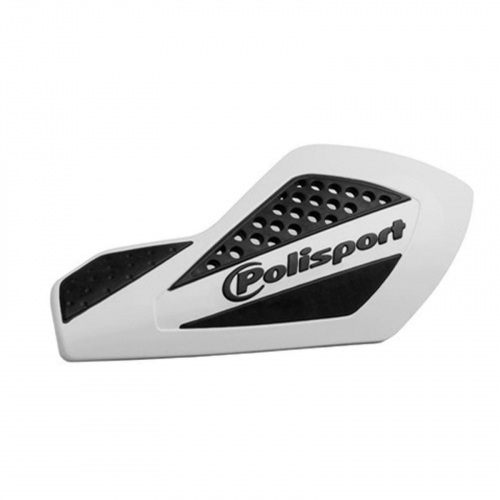 Polisport Free Flow Handprotektor wei/schwarz - Lager -