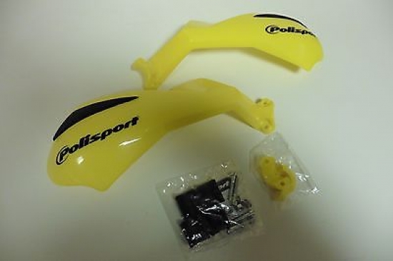 Polisport Sharp Lite-Open Handprotektor gelb - Lager -