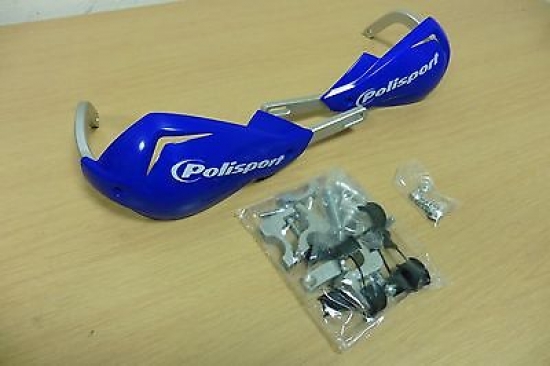 Polisport Touquet Handprotektor blau - Lager -