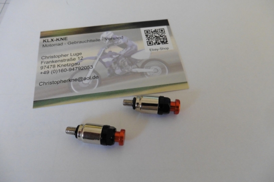 Gabelentlfter M4x0,7 Ktm orange - Lager -