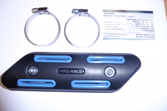 Pro Racing Krmmerschutz schwarz/blau - Lager -