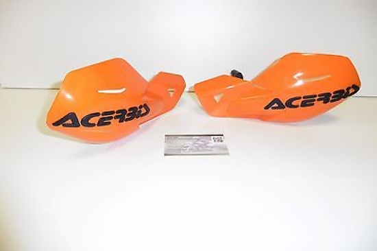Acerbis Uniko Handprotektoren orange/schwarz - Lager -
