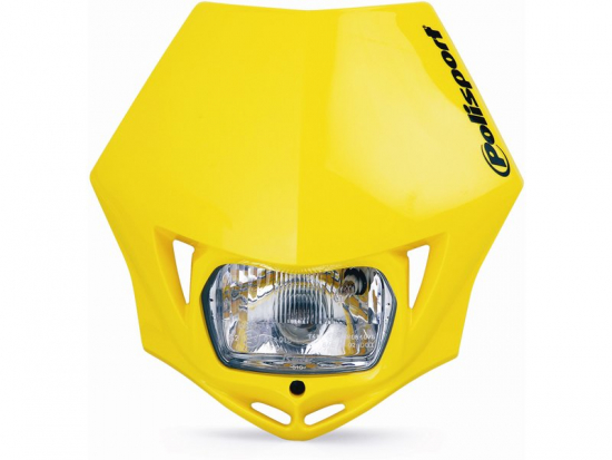 Polisport Mmx Lichtmaske gelb - Lager -