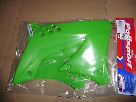 Polisport Tankverkleidung Kawasaki Kxf 450 Bj. 09 - 11 gr�n - Lager -