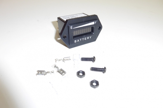 Batterieanzeige wasserdicht schwarz - Lager -