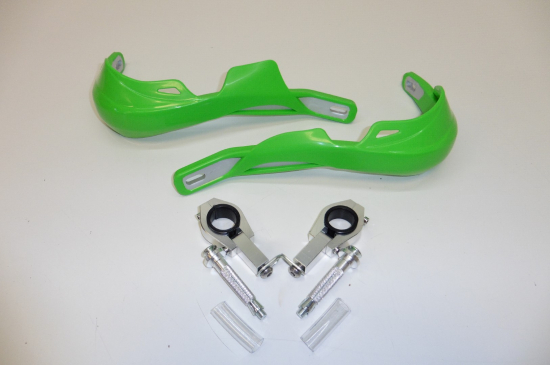 Handprotektoren Handguards Handschtzer Aluminium Integral Grn Kawasaki Kx Kxf