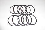 Krmmerdichtungen 54x3 mm 10x gasket exhaust passt an Yamaha Yz 250 99-15 sw