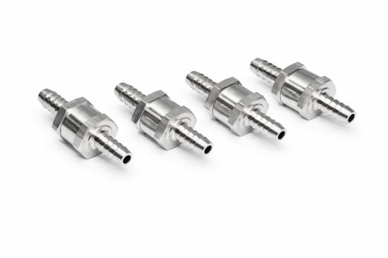 R�ckschlagventile 4x � 8 mm fuel check valve Diesel Kraftstoff Boot Traktor Auto