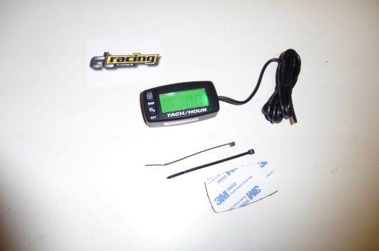 Drehzahlmesser digitaler Betriebsstundenzhler Enduro Mx Motocross Motorrad sw