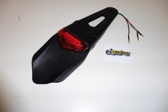 universal Kennzeichenhalter mit LED rotem Rcklicht - Lager -