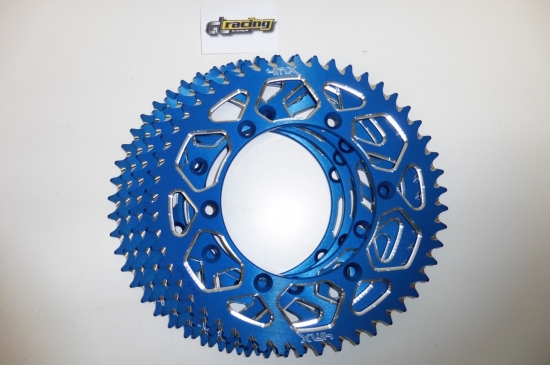 Kettenrad Yamaha Yz Yzf Wr Wrf Z=51 blau  - Lager -