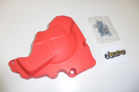 Zndungsdeckel Schutz Protektor cover passt an Honda Crf 250 Cr250f 10 - rot