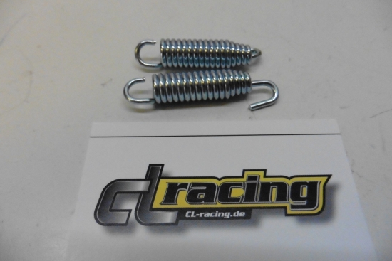 Auspufffeder 2x Krmmerfeder 90 mm Auspuff Krmmer Feder exhaust spring