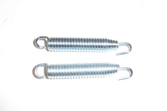 2x Auspufffedern Kr�mmerfedern 54 mm Auspuff Kr�mmer Feder Moped exhaust spring
