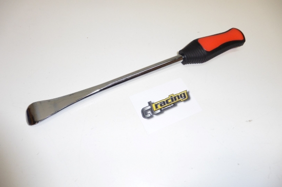 Montiereisen 30 cm schwarz/rot - Lager -