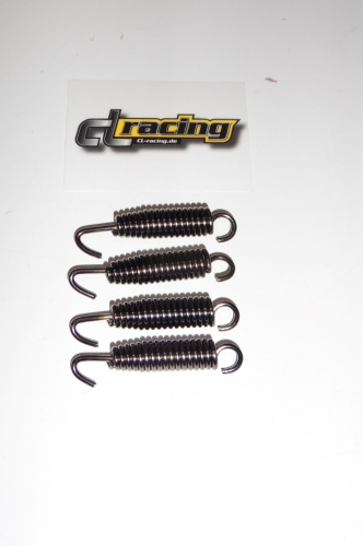 Krmmerfeder 4x Auspufffeder 60 mm Federn Auspuff passt an Yamaha Yz Yzf Wr Wrf