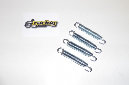 4x Auspufffeder Krmmerfeder Feder exhaust spring 80 mm Sumo Motorrad Moped Auto