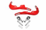 Handprotektoren Handsch�tzer Aluminium integral handguards Supermoto Mx Sumo rot