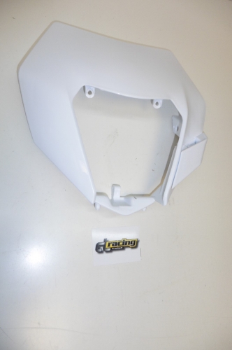 Lichtmaske Lampenmaske headlight passt an Ktm EXC 125 200 300 450 500 14-16 wei