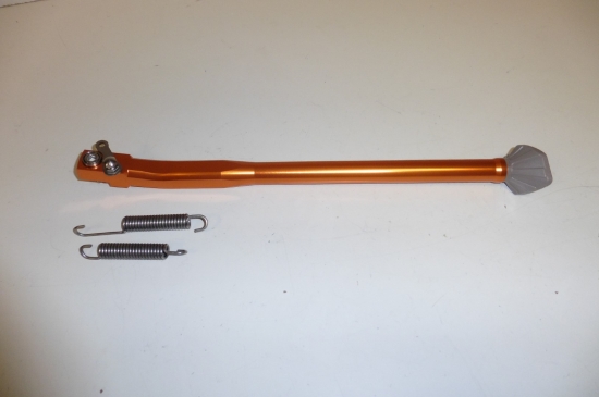 Seitenstnder mit Anbauteile Ktm Exc 1998-2007 orange / grau - Lager -