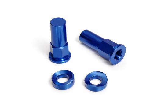 Mutter f�r Reifenhalter blau - Lager -