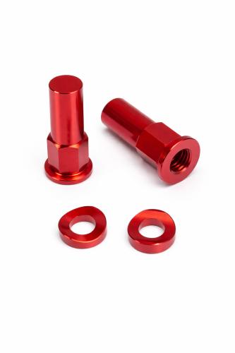 Mutter f�r Reifenhalter rot - Lager -