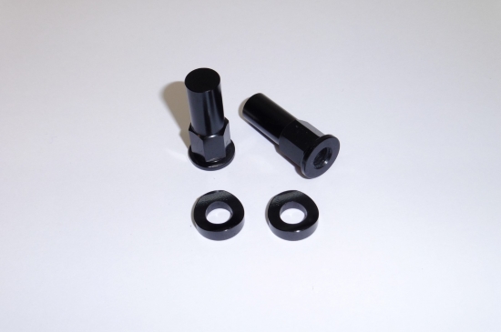 Mutter fr Reifenhalter schwarz - Lager -