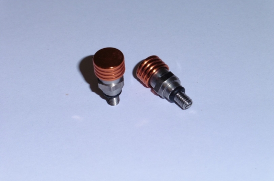Gabelentlfter M4x0,7 orange - Lager -