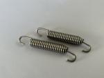 2x Auspufffeder Kr�mmerfeder Feder 65 mm Enduro Cross Motorrad Moped ATV