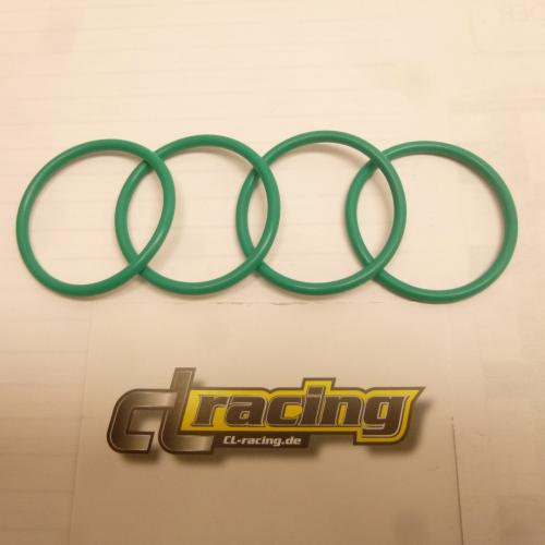 Krmmerdichtung 4x Auspuff gasket exhaust passt an Ktm Exc 125  250 300 00-20 gr