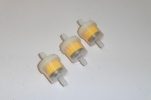 3x Benzinfilter 6 mm Kraftstofffilter Vorfilter Mofa Moped Roller Auto Traktor 