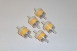 5x Benzinfilter 6 mm Kraftstofffilter Vorfilter Mofa Moped Roller Auto Traktor 