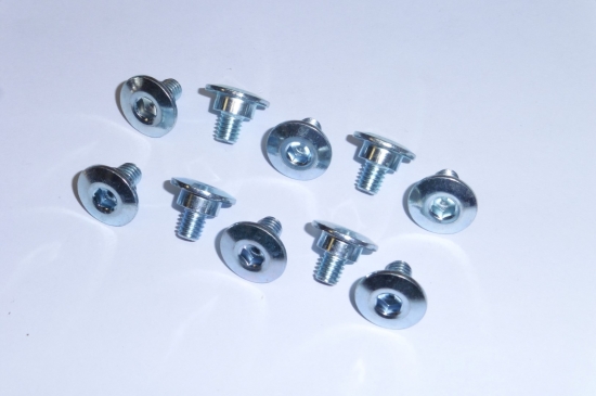 Schrauben 6 Stck fr Gabelschutz Kawasaki Suzuki Ktm Yamaha - Lager -