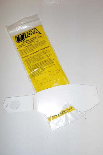 Utopia Abreivisier Too dirty Visierfolie Rearoff Tear offs 20 Stk
