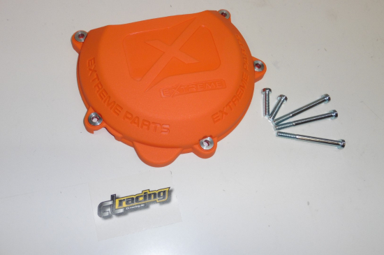 Kupplungsdeckelschutz Verkleidung clutch cover Ktm Exc 250 300 TPI 2017 orange - Lager -