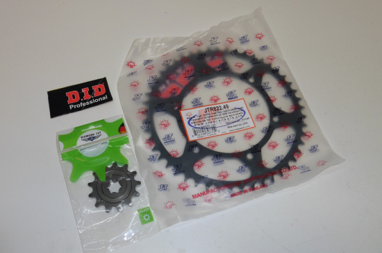 Kettenrad Zahnrad Ritzel Ritzelsatz 13 49 sprocket Husqvarna Wr/E 125