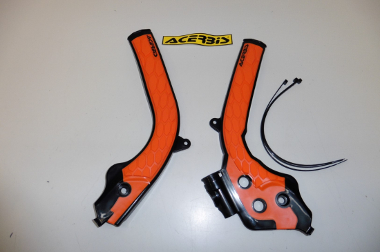 Acerbis X-Grip Rahmenschutz passt an KTM Sx Sxf Ex Exc sw/or - Lager -