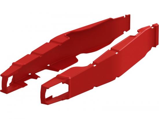 Schwingenschutz Schwingenprotektor swingarm cover Honda Cr 125 R 04 - 07 rot