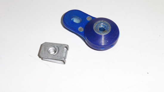 Auspuffhalterung muffler exhaust bracket passt an Husqvarna Tc Te Tx 125 blau
