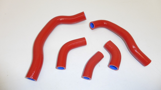 K�hlerschl�uche K�hlerschlauch radiator hose passt an Honda Crf 450 06-08 rot