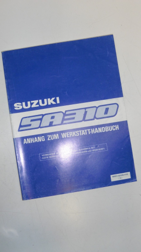 Werkstatthandbuch Anhang Werkstatt-Handbuch Reparatur passt an Suzuki SA310
